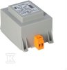 Transformator jednofazowy PSZ 100 230/230V IP30 na szynę DIN TH-35 w obudowie modułowej z zabezpieczeniem 16052-9959